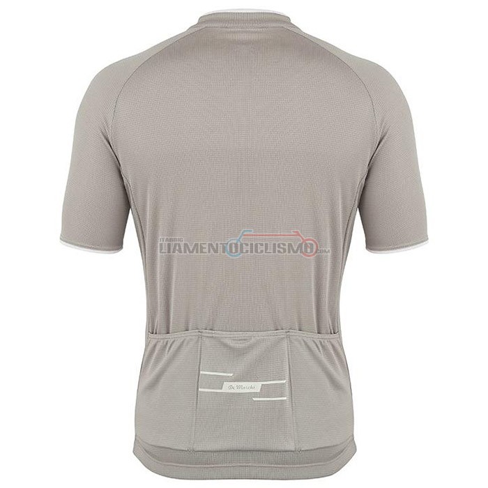 Abbigliamento Ciclismo De Marchi Manica Corta 2020 Chiaro Grigio